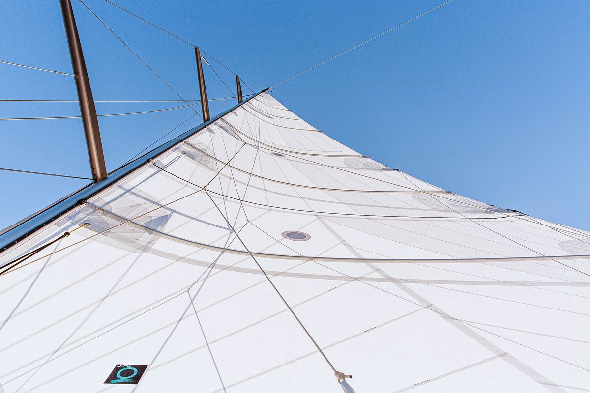 Exterior view of Athena, a X-Yachts X4⁶ sailboat at Lavreotiki Municipal Unit, Greece