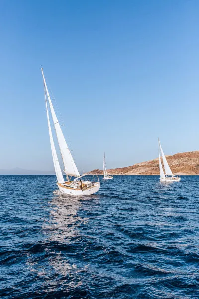 Exterior view of Athena, a X-Yachts X4⁶ sailboat at Lavreotiki Municipal Unit, Greece
