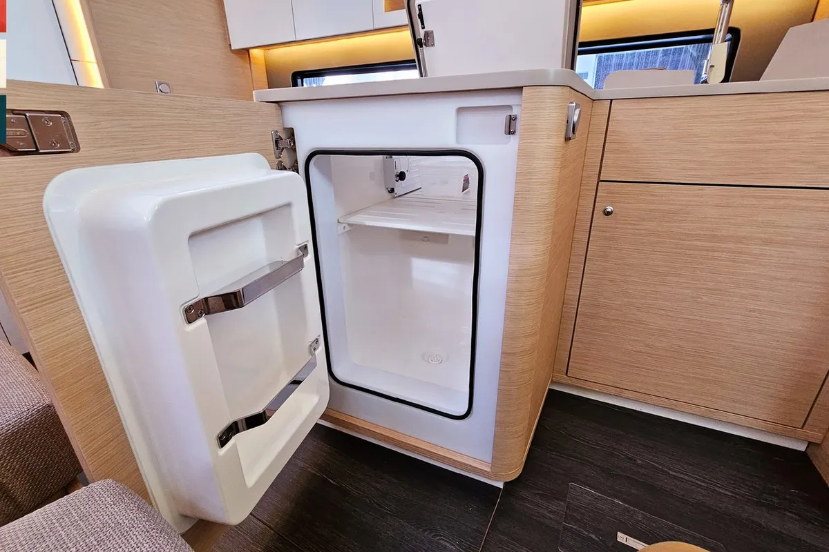 Galley of Kaya, a Dufour 41 sailboat at Općina Rogoznica, Croatia