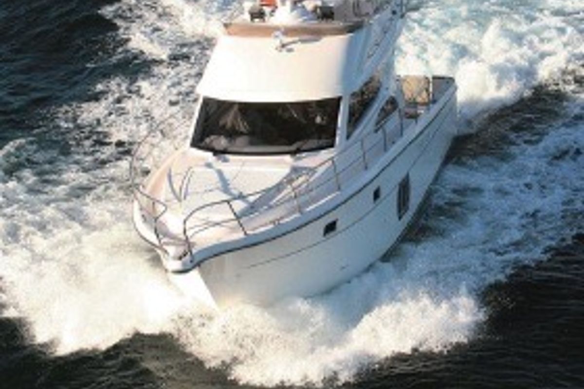 Exterior view of NN, a Altair 45 yacht at Grad Pula, Croatia