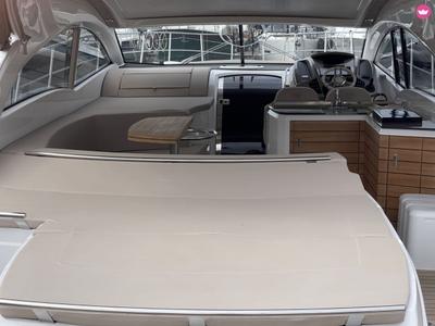 Deck of Piccere, a Sessa Marine Sessa C48 yacht at Salerno, Italy