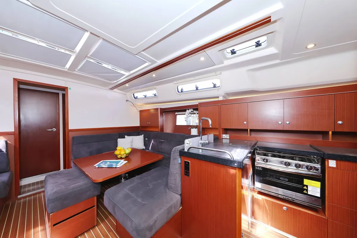 Marion, a Hanse Yachts Hanse 455 sailboat at Dubrovnik, Croatia