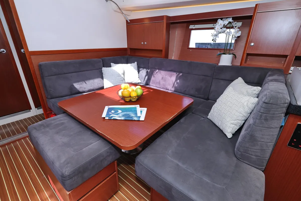 Marion, a Hanse Yachts Hanse 455 sailboat at Dubrovnik, Croatia