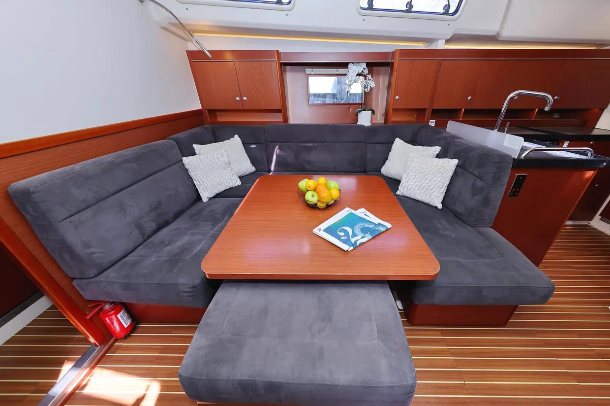 Marion, a Hanse Yachts Hanse 455 sailboat at Dubrovnik, Croatia
