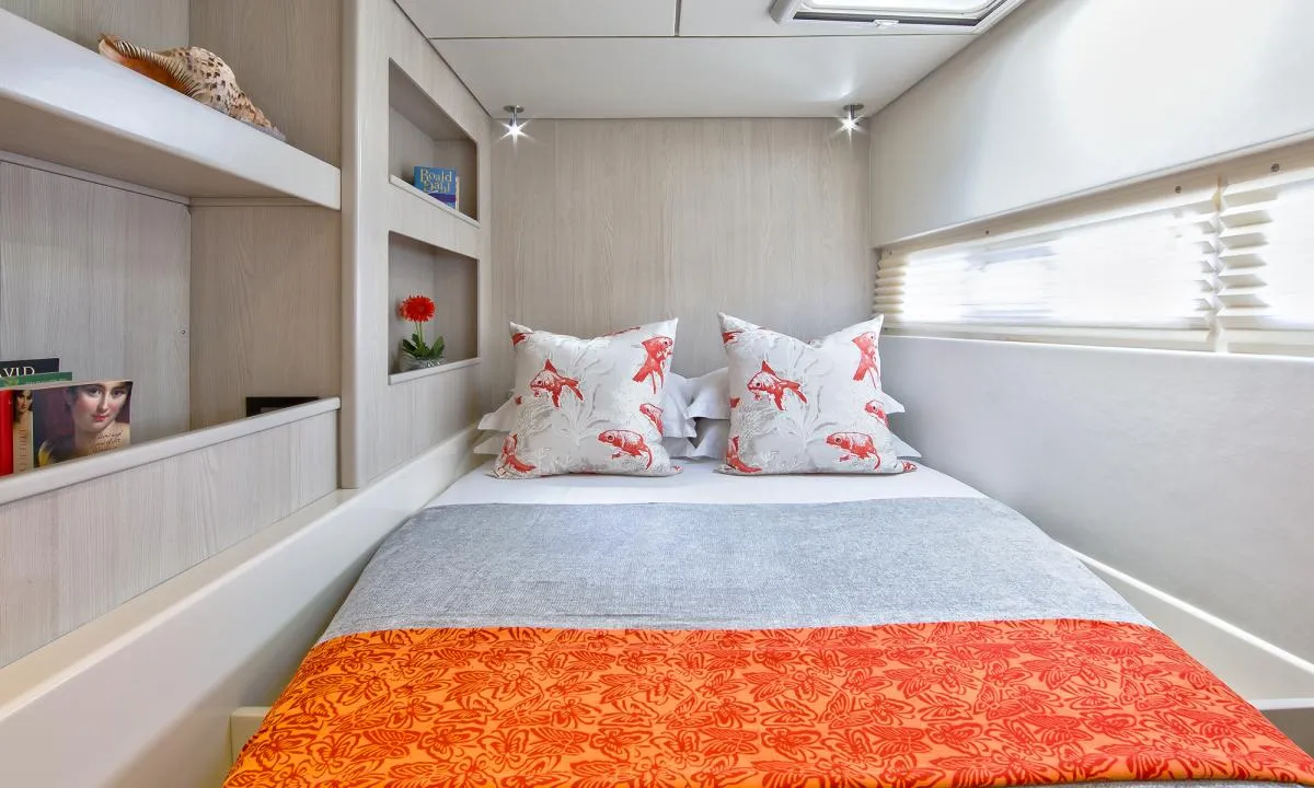 Cabin on Moorings 5800 Crewed, a Leopard 58 catamaran at Road Town, British Virgin Islands