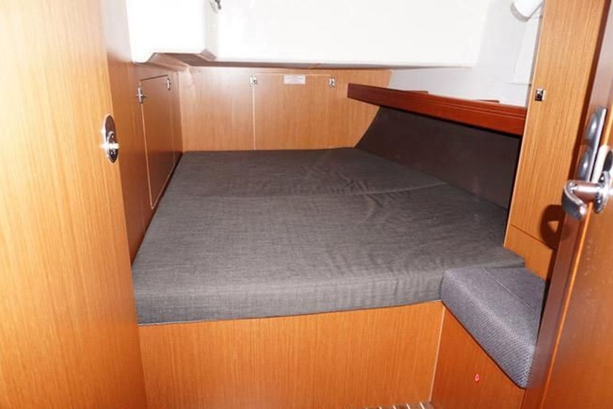 Cabin on Leonidas Bavaria 46 Cruiser, a Bavaria 46 Cruiser sailboat at Municipal Unit of Lefkada, Greece