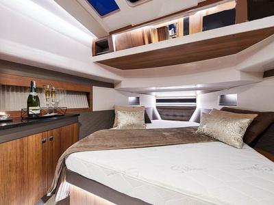 Cabin on Maya Bay 3, a Northman 1200 motorboat at Split, Croatia