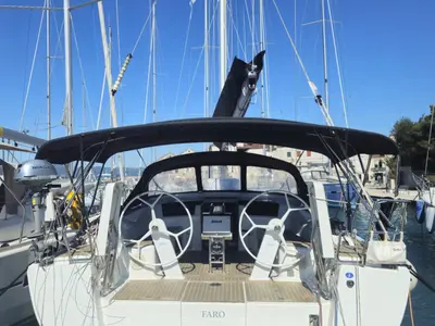 Faro, a Hanse Yachts Hanse 418 sailboat at Grad Biograd na Moru, Croatia