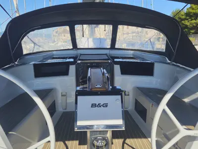 Faro, a Hanse Yachts Hanse 418 sailboat at Grad Biograd na Moru, Croatia