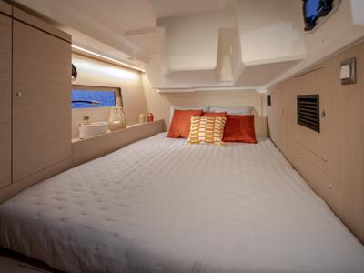 Cabin on Moorings 46.3 Exclusive, a Beneteau Oceanis 46.1 sailboat at Road Town, British Virgin Islands