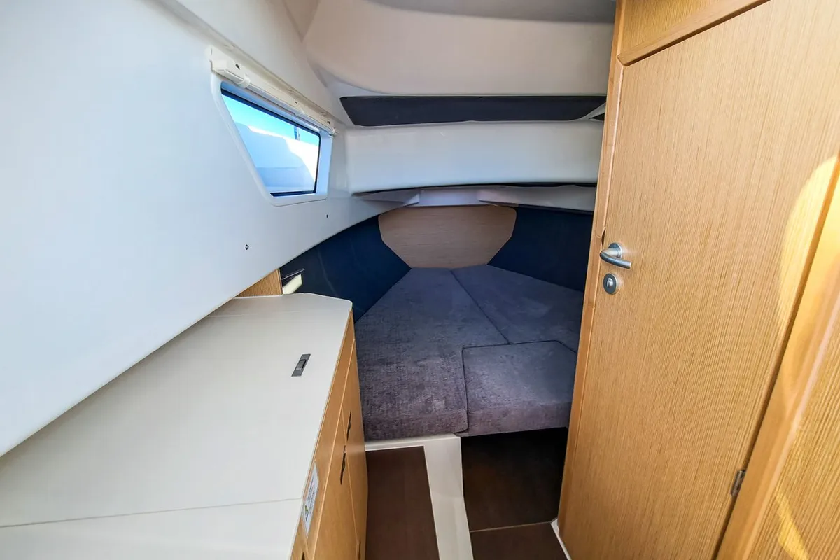 Cabin on Ryck 280, a Ryck Yachts Ryck 280 motorboat at Grad Pula, Croatia