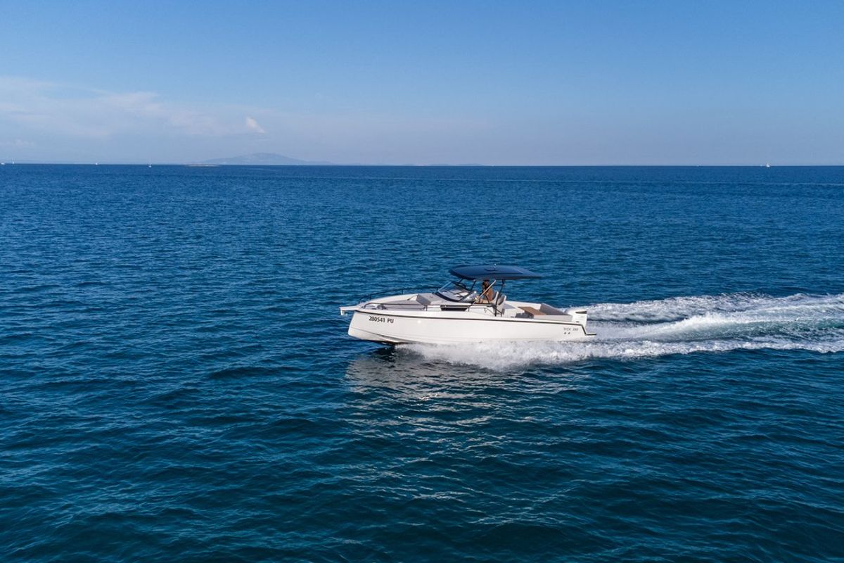 Exterior view of Ryck 280, a Ryck Yachts Ryck 280 motorboat at Grad Pula, Croatia