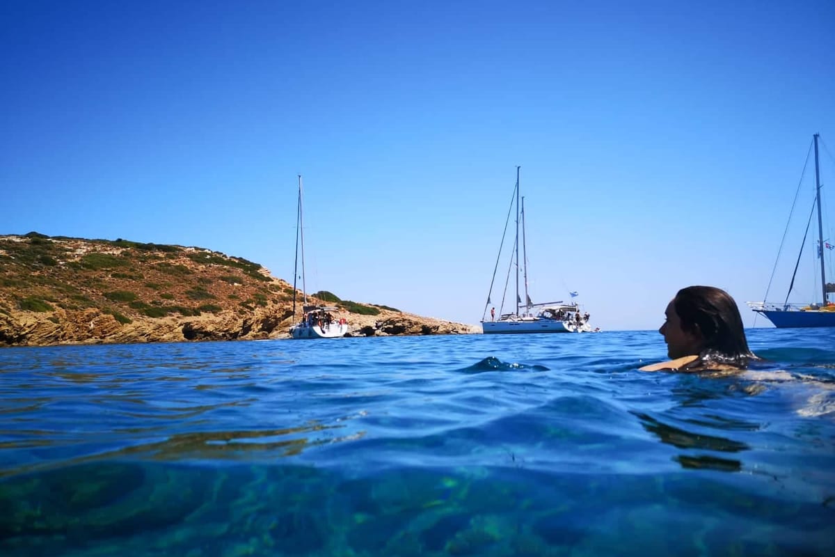NAIADA , a Elan Impression 384 sailboat at Piraeus, Greece