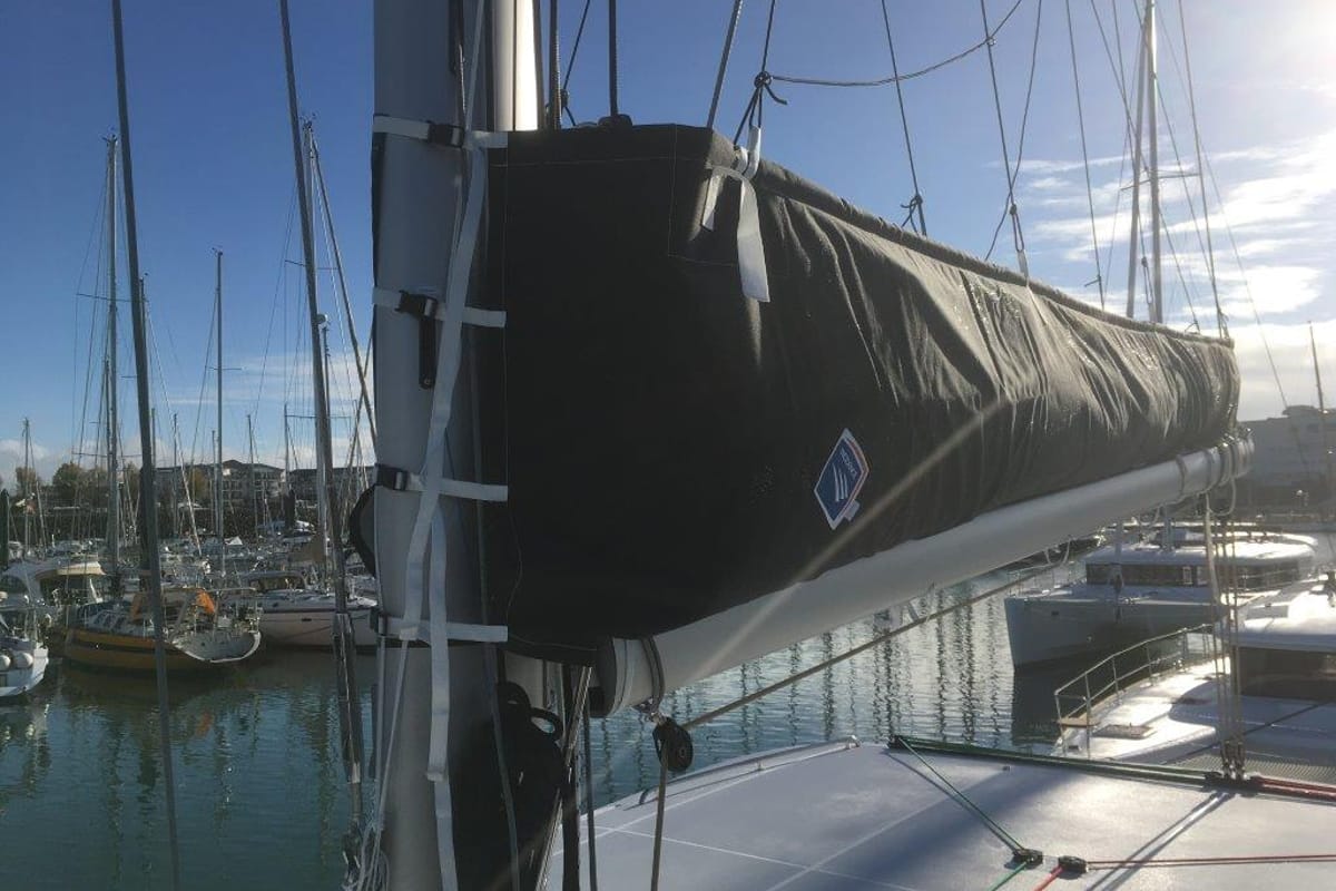 Tigra, a Lagoon 42 catamaran at Le Gosier, France