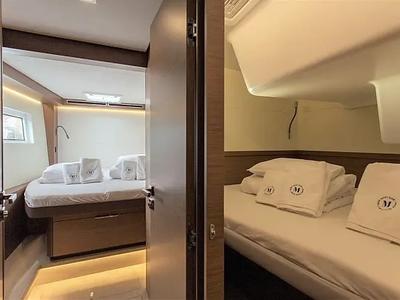 Cabin on Sunshine, a Lagoon 50 catamaran at Grad Trogir, Croatia