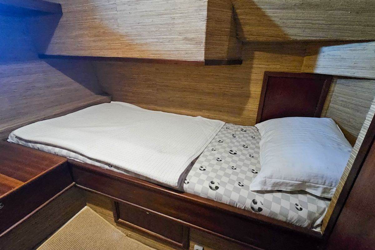 Cabin on Sevill, a Gulet Custom built 183 yacht at Bodrum, Turkey