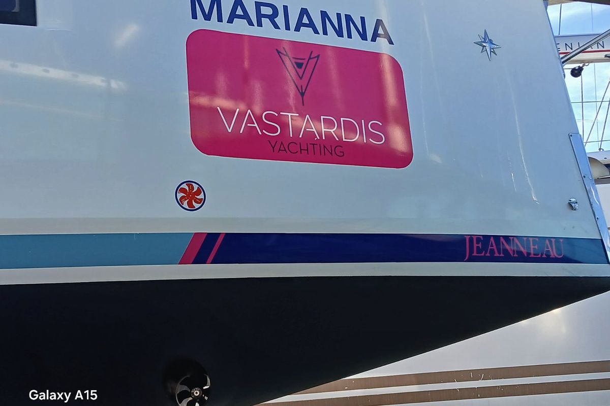 Marianna, a Jeanneau Sun Odyssey 410 sailboat at Gouvia, Greece