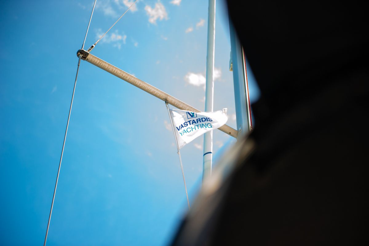 Marianna, a Jeanneau Sun Odyssey 410 sailboat at Gouvia, Greece