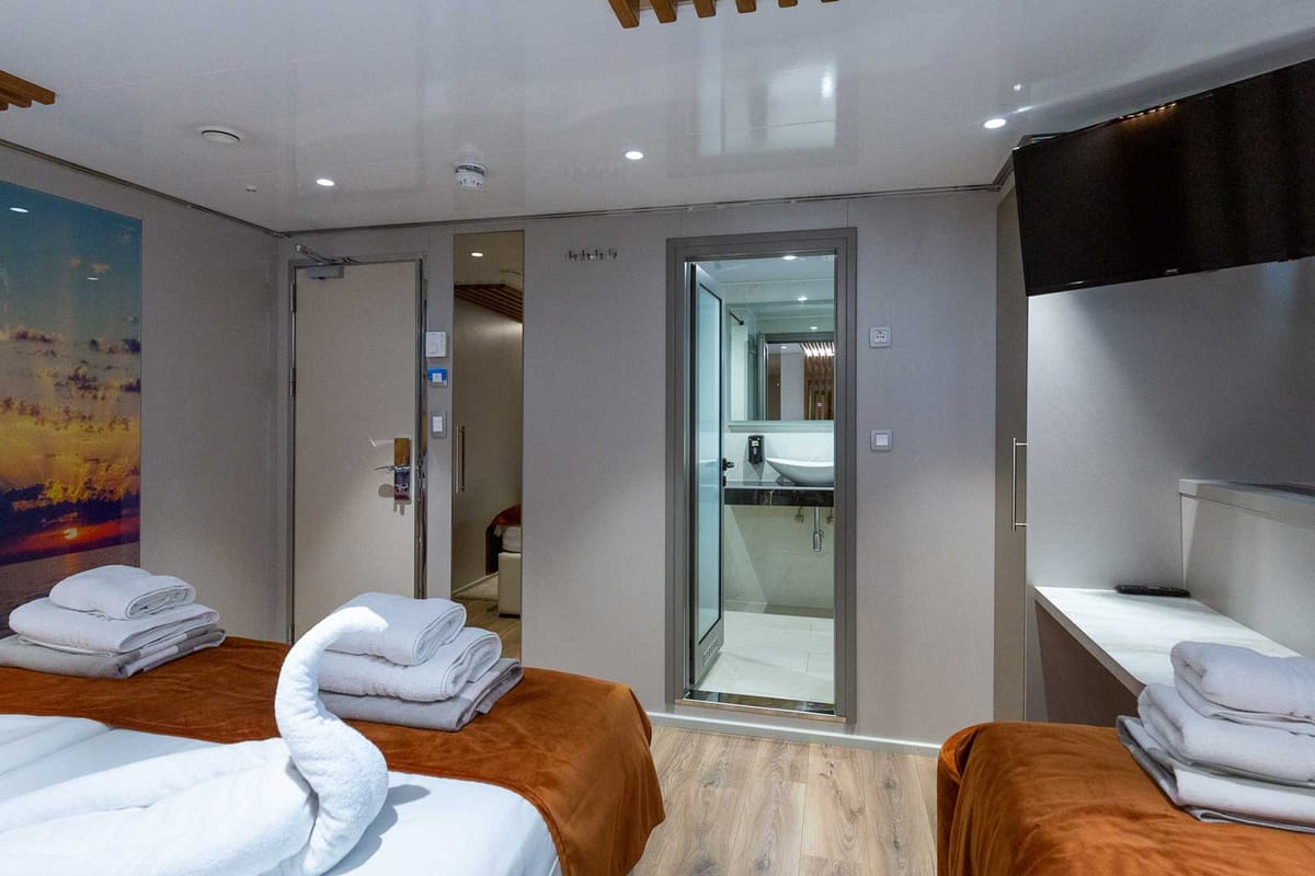 Cabin on Adriatic King, a Gulet Motoryacht yacht at Split, Croatia