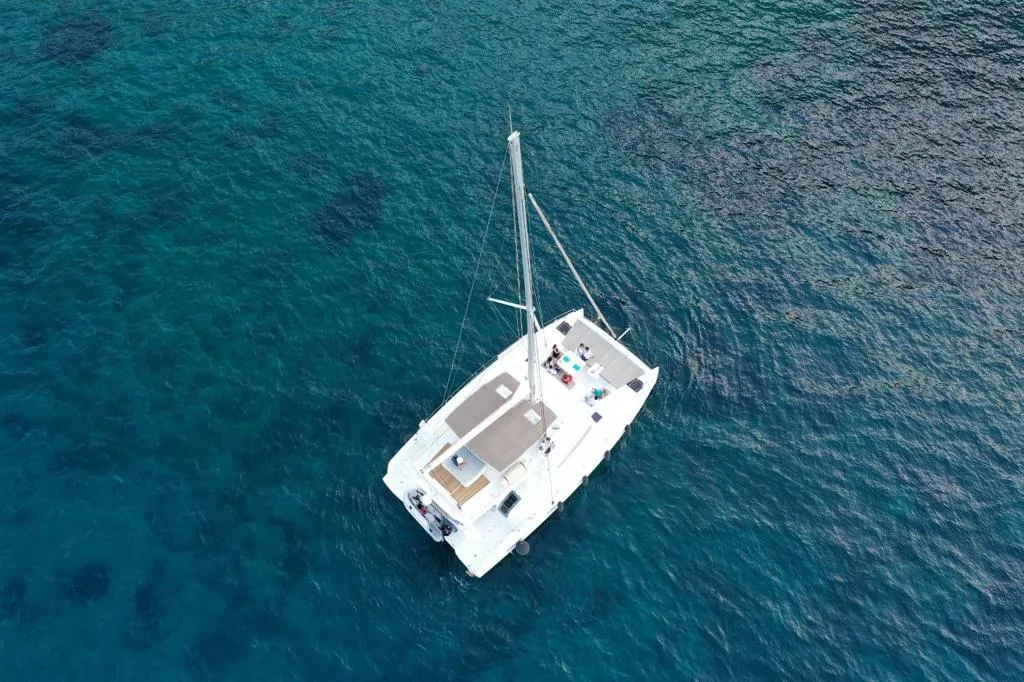 Didymos, a Bali Bali 5.4 catamaran at Palermo, Italy