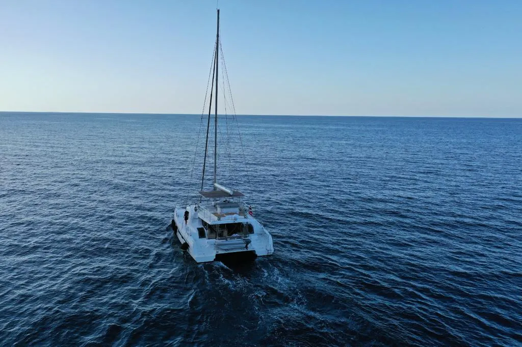 Didymos, a Bali Bali 5.4 catamaran at Palermo, Italy
