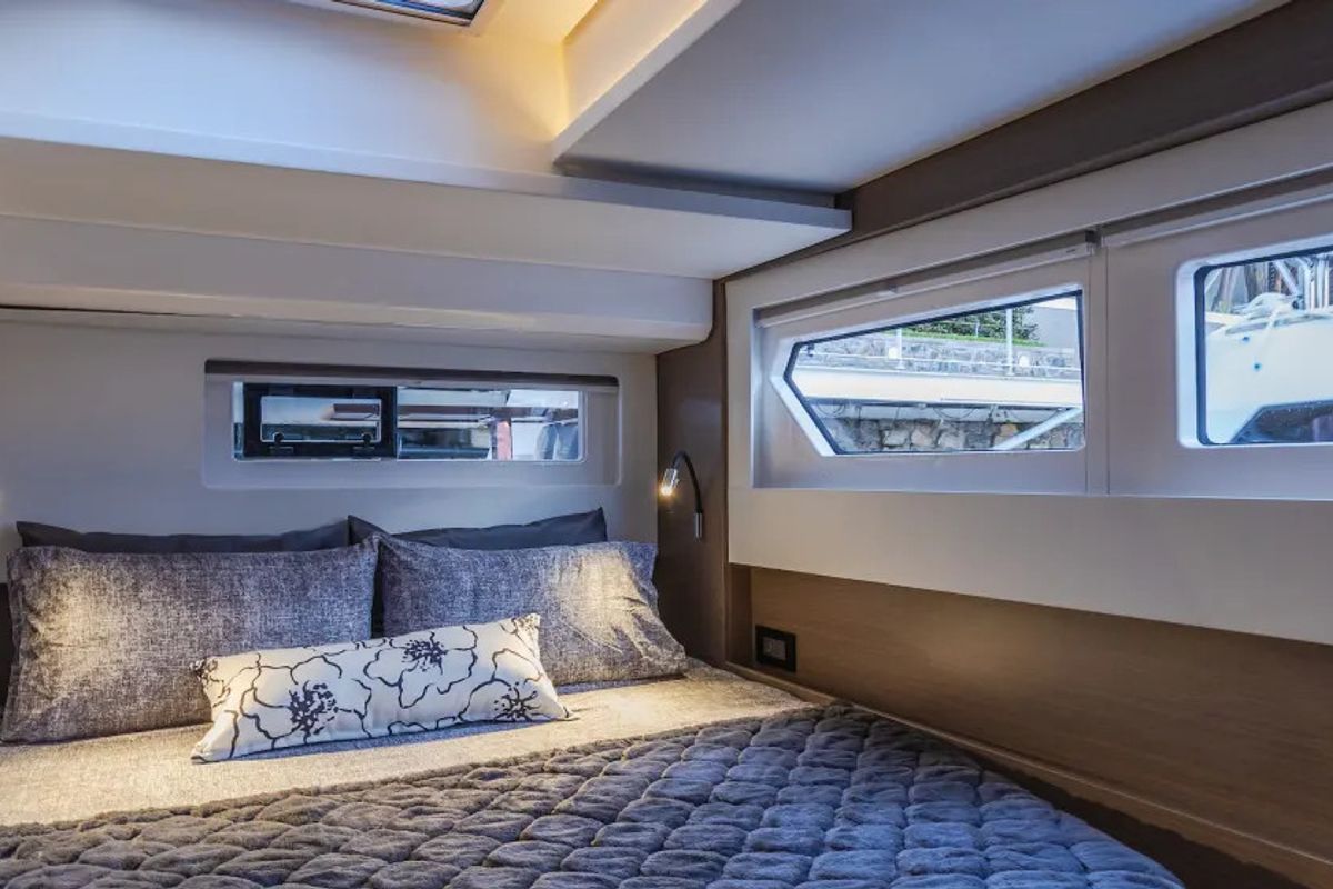 Cabin on Moorings 4600 Exclusive, a Leopard 46 catamaran at Road Town, British Virgin Islands