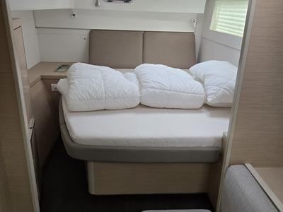 Cabin on Lubina, a Lagoon 40 catamaran at Općina Marina, Croatia