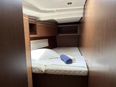 Cabin on Blue Sky, a Beneteau Oceanis 46.1 sailboat at Dubrovnik, Croatia
