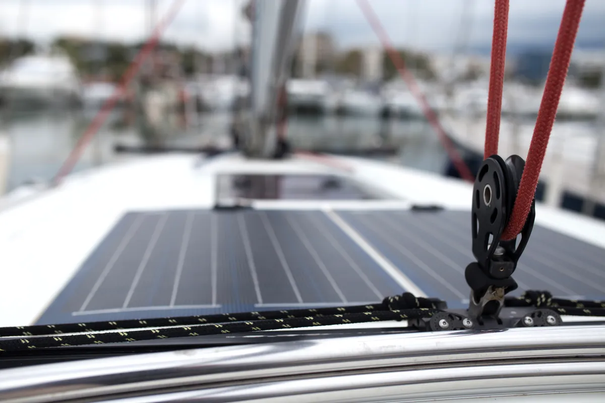 Leonidas, a Jeanneau Sun Odyssey 409 sailboat at Marina Delta Kallithea, Greece