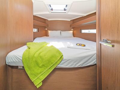 Cabin on Ariadne, a Beneteau Oceanis 40.1 sailboat at Municipal Unit of Lefkada, Greece