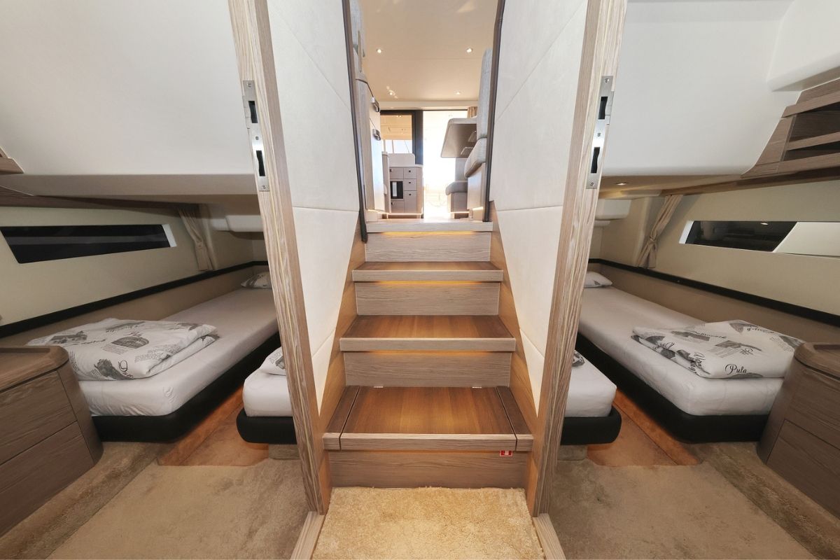 Cabin on Vegas, a Greenline 48 Fly yacht at Grad Biograd na Moru, Croatia