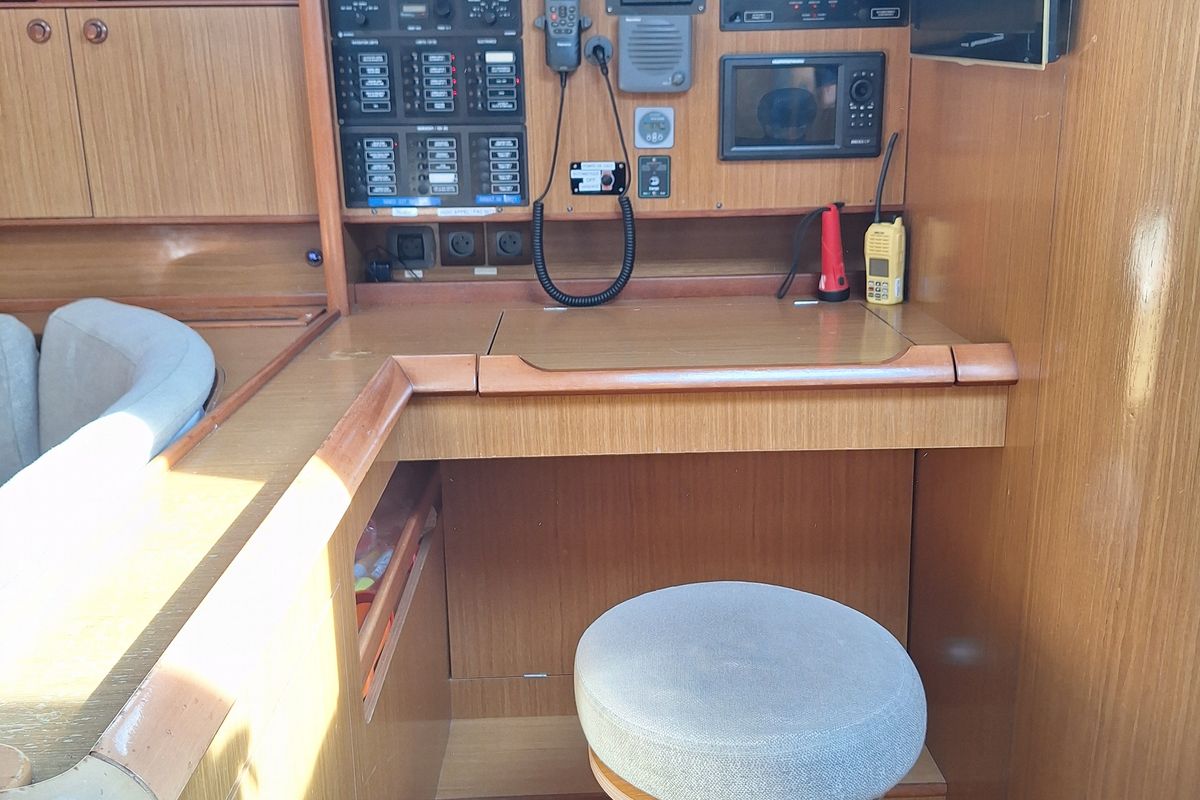 Rubra, a Jeanneau Sun Odyssey 49 sailboat at Toulon, France