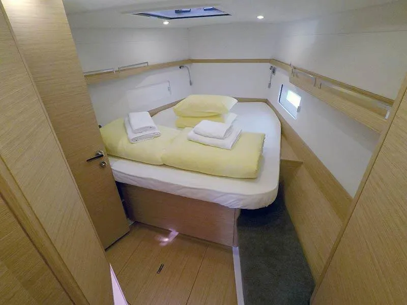 Cabin on Aloha, a Cantiere Del Pardo (Grand Soleil) Grand Soleil 44 Performance sailboat at Grad Šibenik, Croatia