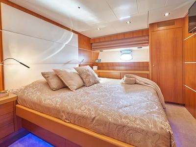 Cabin on Karisma, a Canados 86 yacht at Općina Baška Voda, Croatia