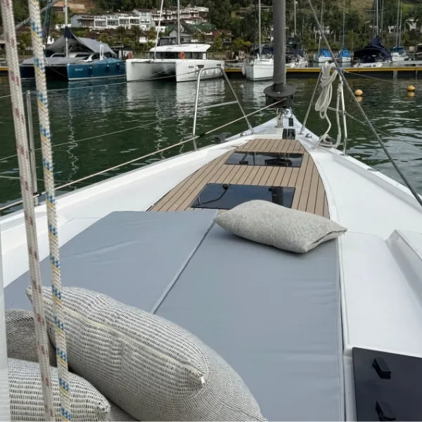 Delta 465, a Delta Delta 465 sailboat at Paraty, Brazil