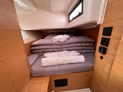 Cabin on Flora, a AD Boats Salona 46 sailboat at Grad Kaštela, Croatia