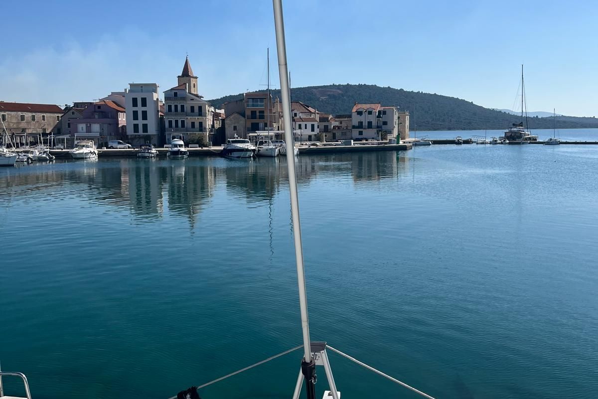 Dreamland, a Dufour 48 Catamaran catamaran at Split, Croatia