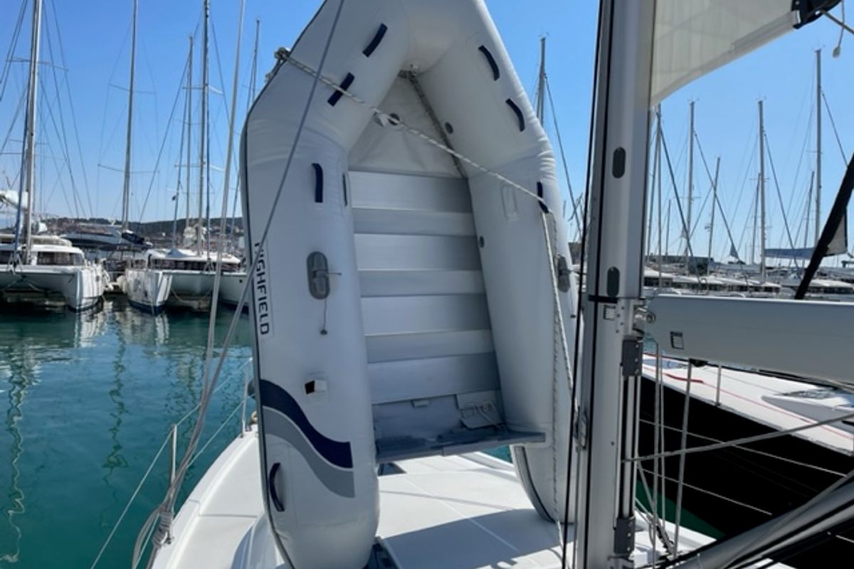 Enjoy, a Beneteau Oceanis 40.1 sailboat at Seget Donji, Croatia
