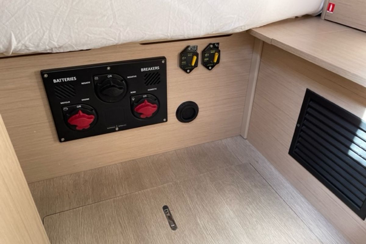 Enjoy, a Beneteau Oceanis 40.1 sailboat at Seget Donji, Croatia