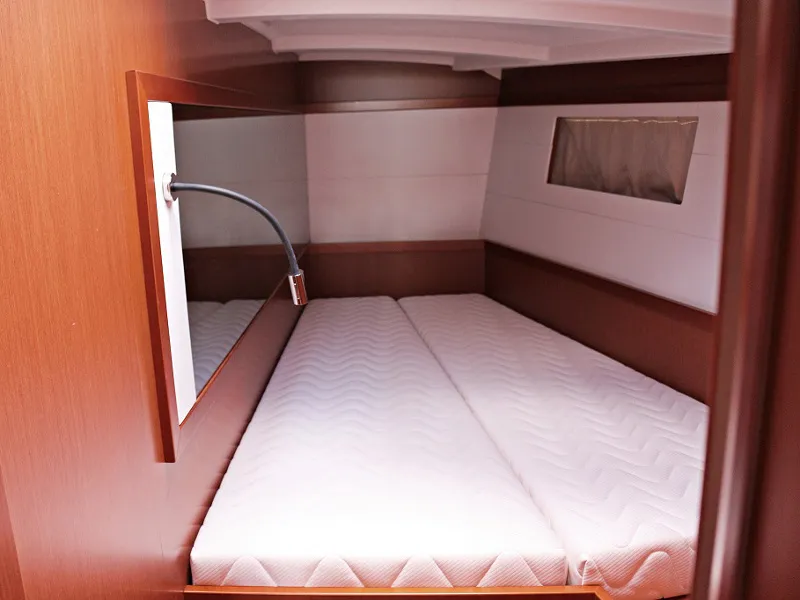 Deck of Filomena, a Beneteau Oceanis 48 sailboat at Općina Sukošan, Croatia