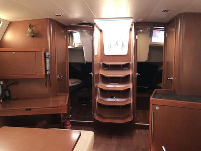 Salon of Alboran XXXIV Nini, a Beneteau Oceanis 45 sailboat at Las Palmas, Spain