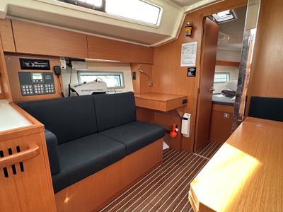 Cabin on S/Y Sienna, a Bavaria C38 sailboat at Athens, Greece