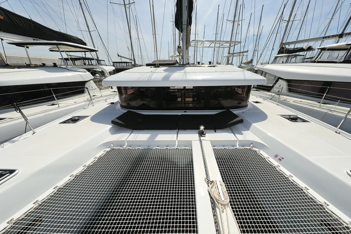Family Time, a Lagoon 42 catamaran at Općina Sukošan, Croatia