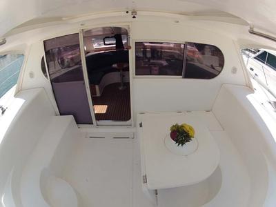 Deck of Rapido, a Nautitech Rochefort Nautitech 40 catamaran at Split, Croatia