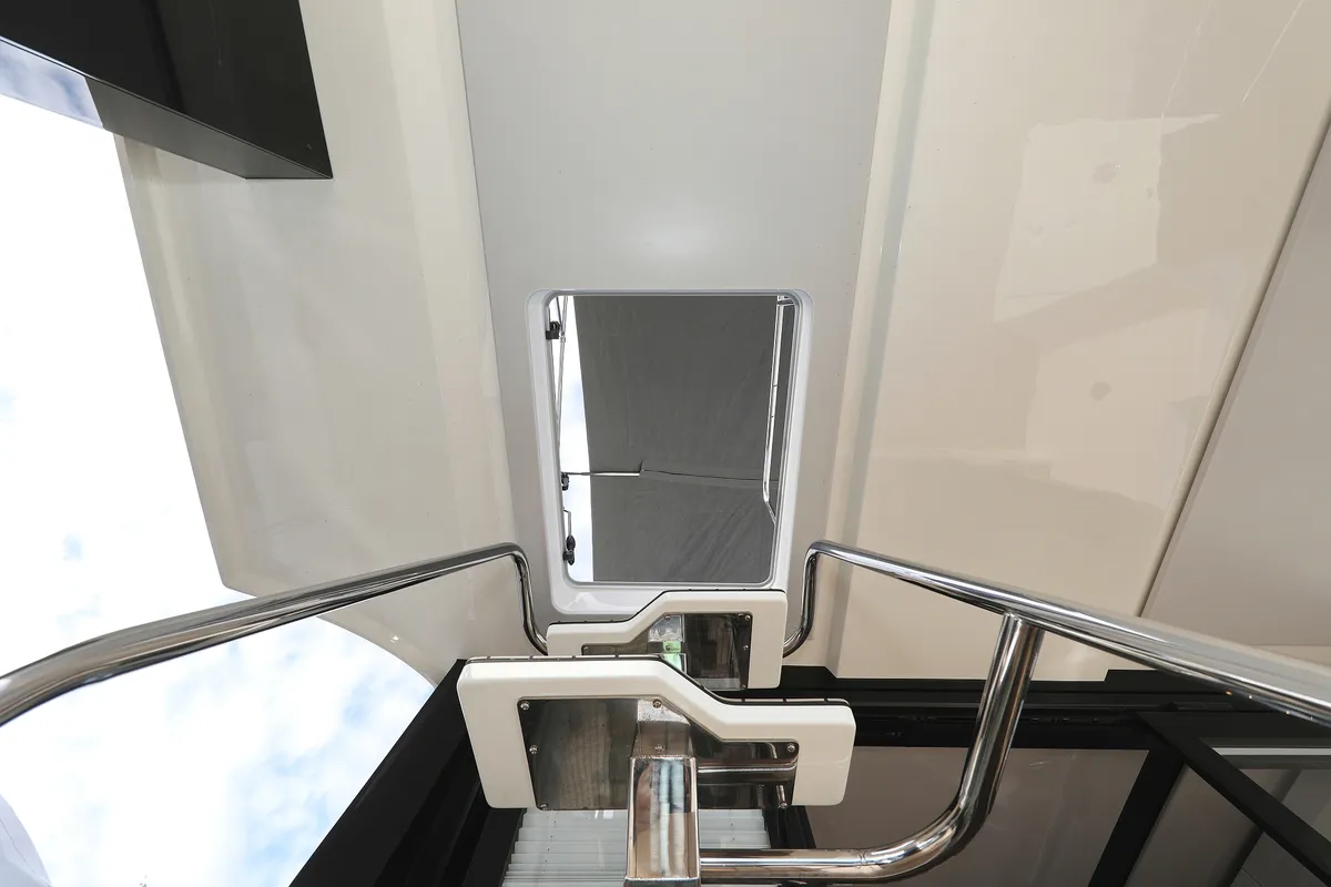 Deck of Mackata, a Cobra Yachts Seamaster 45 yacht at Grad Vodice, Croatia