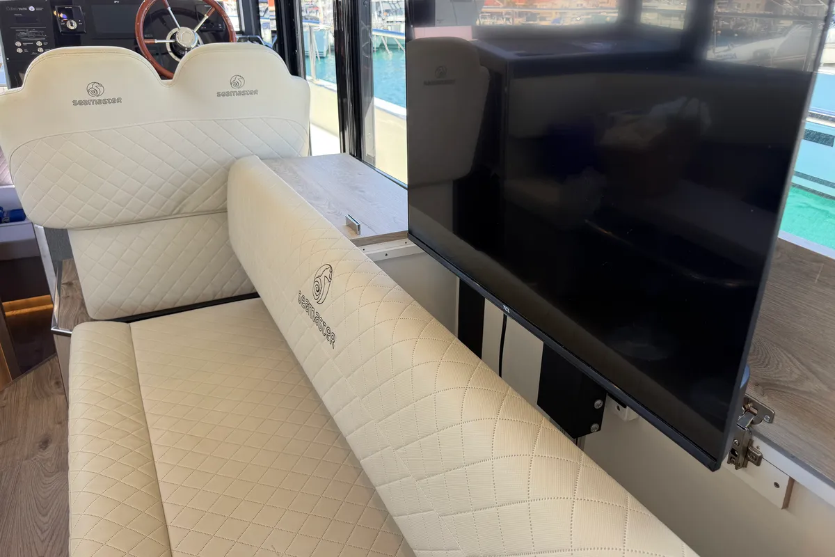 Mackata, a Cobra Yachts Seamaster 45 yacht at Grad Vodice, Croatia