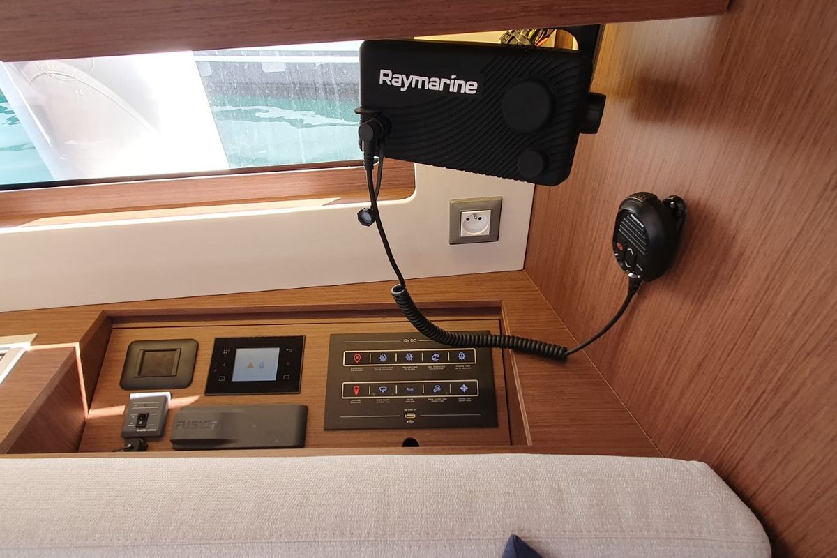 Dommie, a Beneteau Oceanis 46.1 sailboat at Split, Croatia