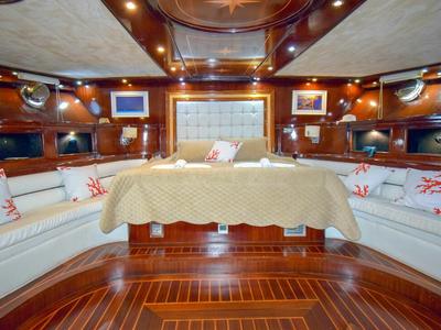 Cabin on Perla Del Mar II, a Unknown M/S Perla Del Mar II yacht at Marmaris, Turkey