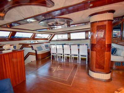 Salon of Perla Del Mar II, a Unknown M/S Perla Del Mar II yacht at Marmaris, Turkey