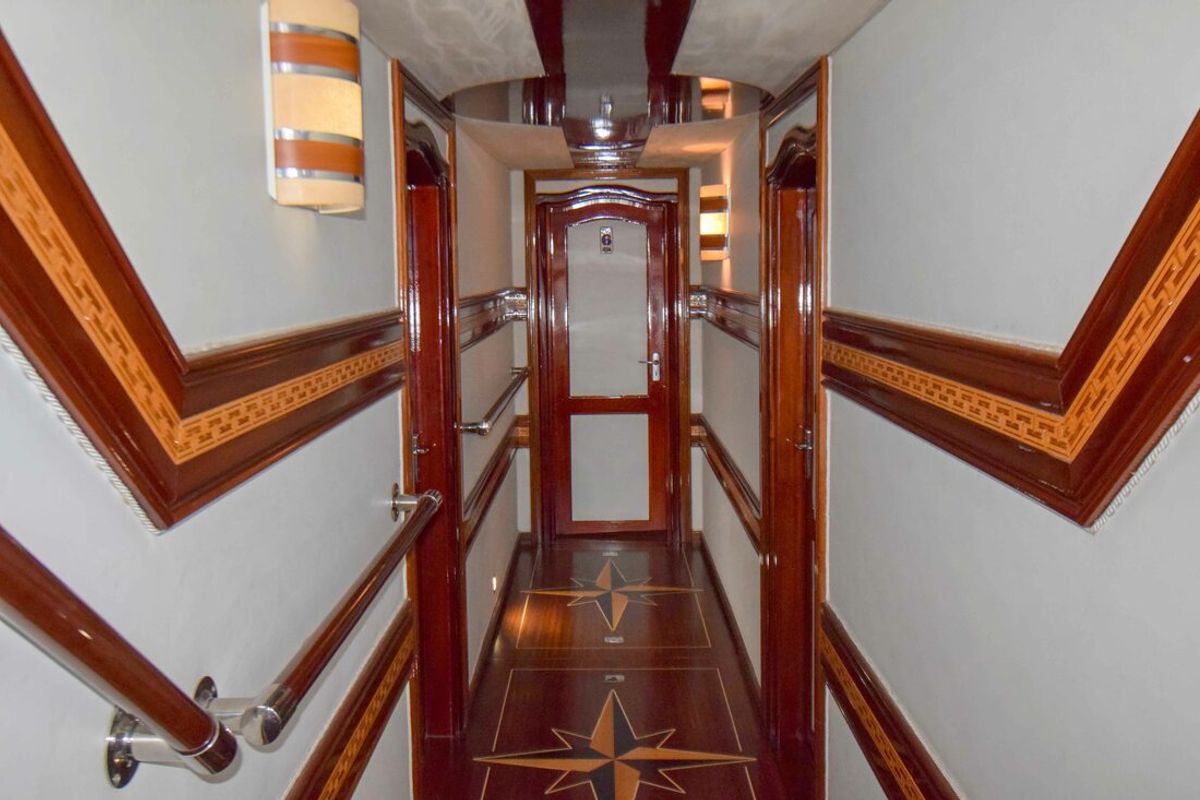 Head on Perla Del Mar II, a Unknown M/S Perla Del Mar II yacht at Marmaris, Turkey